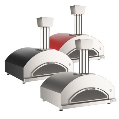 Piec do pizzy opalany drewnem Oveneat WDD-5, zewnętrzny, 116 cm