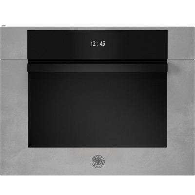 Bertazzoni f457modmwtz eingebauter kombinierter Mikrowellenherd 60 cm Zink