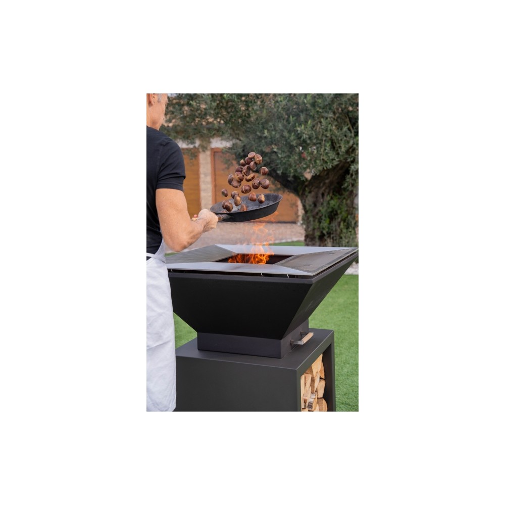 Cook Over a Wood Fire — Oveneat BBQ Tower