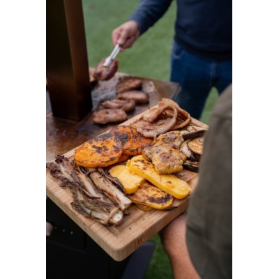 Oveneat BBQ Prodigy wolnostojący grill opalany drewnem, 60 cm, antracyt
