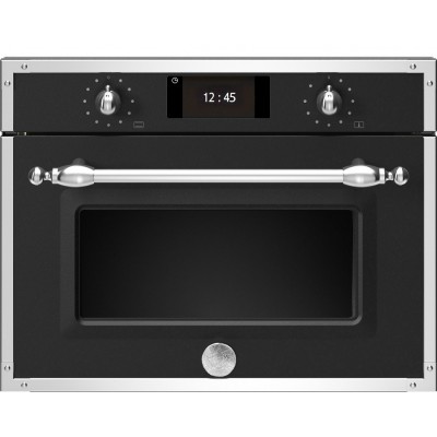 Bertazzoni f457hermwtne built-in combined microwave oven 60 cm black