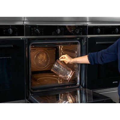 Smeg sf64m3s1pzb forno multifunzione da incasso 60 cm nero