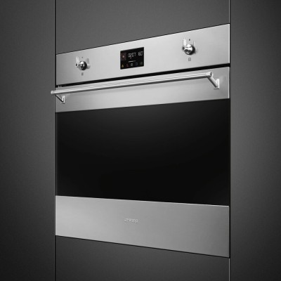 Four multifonction encastrable Smeg SF7302TX 70 cm en acier inoxydable