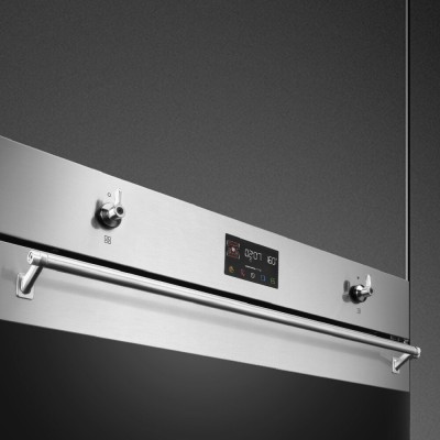 Four multifonction encastrable Smeg SF7302TX 70 cm en acier inoxydable