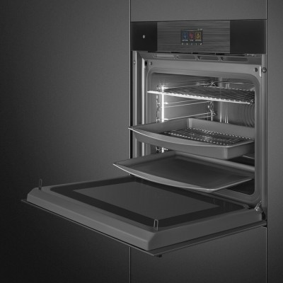 Smeg so6104apb3 forno galileo omnichef da incasso 60 cm nero
