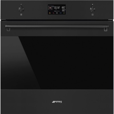 Smeg sop6302s2pn forno pirolitico a vapore combinato da incasso 60 cm nero