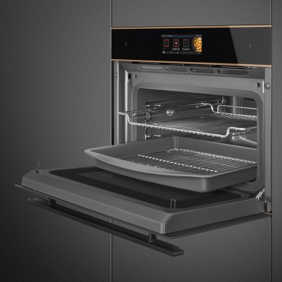 Smeg so4606wapnr Galileo Omnichef built-in oven h 45 cm black