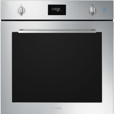 Four vapeur combiné encastrable en acier inoxydable Smeg so6401s2x Galileo SteamOne 60 cm