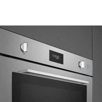 Four vapeur combiné encastrable en acier inoxydable Smeg so6401s2x Galileo SteamOne 60 cm