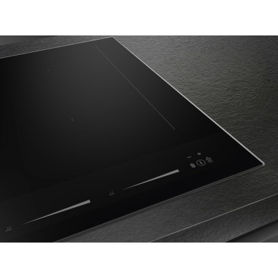 Placa de inducción Smeg sim1964d de 90 cm, vitrocerámica negra