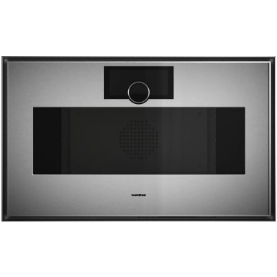 Piekarnik parowy do zabudowy Gaggenau GS481120 75 cm wys. 45 cm stal nierdzewna - szkło