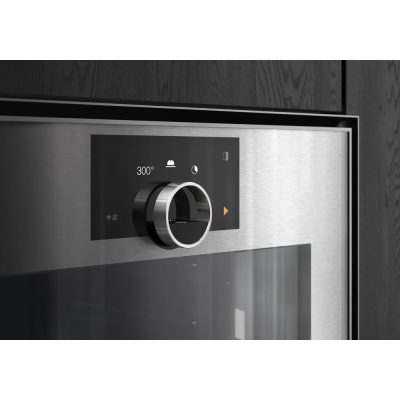 Horno de vapor combinado empotrable Gaggenau GS450120 h 45 cm acero inoxidable - cristal