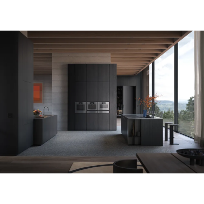Gaggenau GV451120 wbudowana szuflada próżniowa h 14 cm stal nierdzewna - szkło