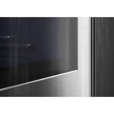 Piekarnik mikrofalowy do zabudowy Gaggenau GM480120, 76 cm, stal nierdzewna i szkło