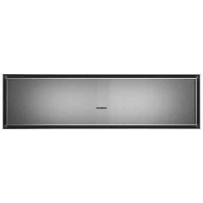 Gaggenau GW483120 Tiroir chauffant encastrable 76 cm inox - verre