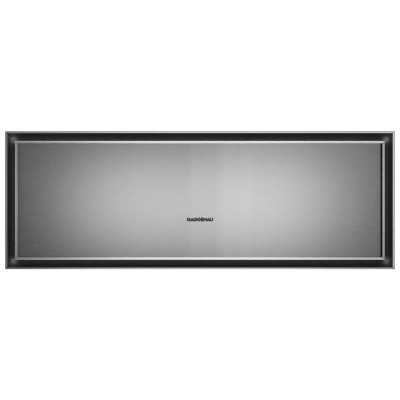 Tiroir chauffant encastrable Gaggenau GW453120 h 21 cm inox - verre