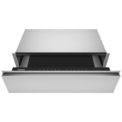 Tiroir chauffant encastrable Gaggenau GW051190 h 14 cm en acier inoxydable