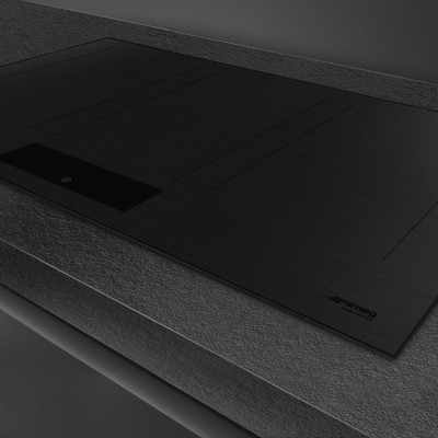 Plaque de cuisson à induction Smeg SIM3864MB 80 cm vitrocéramique noire