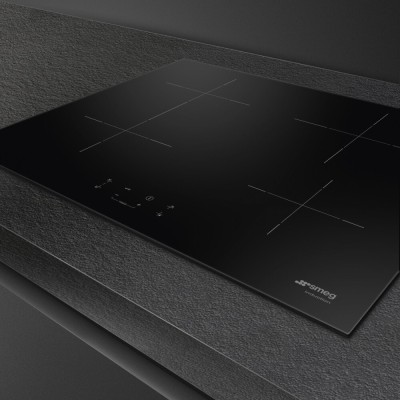 Smeg si1b2642d piano induzione 60 cm vetroceramica nero