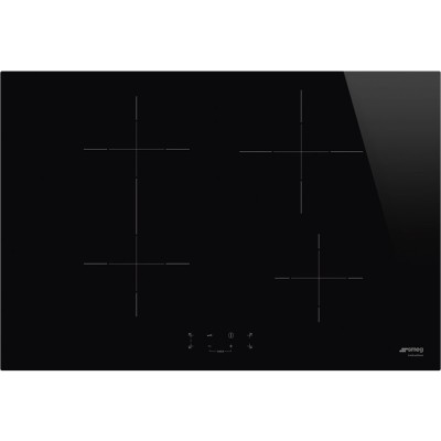 Smeg si1b2742d induction hob 75 cm glass ceramic black