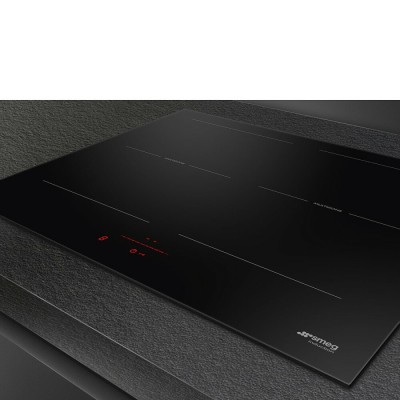 Smeg si2m5643d1 60cm Induktionskochfeld Glaskeramik schwarz