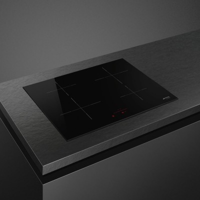Smeg si5643d1 60cm induction hob glass ceramic black