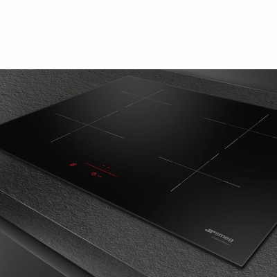 Smeg si5643d1 60cm induction hob glass ceramic black