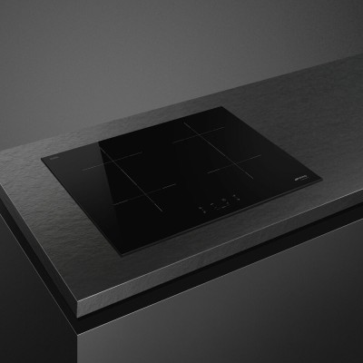 Placa de inducción Smeg sib2641d de 60 cm, vitrocerámica negra
