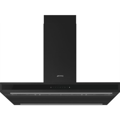 Smeg klti9l4mb Inselhaube 90 cm Mattschwarz