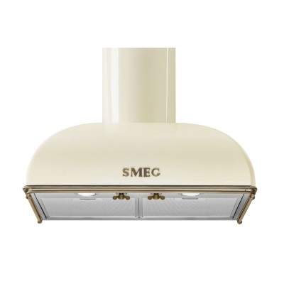 Smeg ks59poe2 Coloniale cappa a parete 60 cm panna
