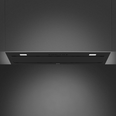 Smeg ksg9p4mb cappa incasso sottopensile 90 cm nero