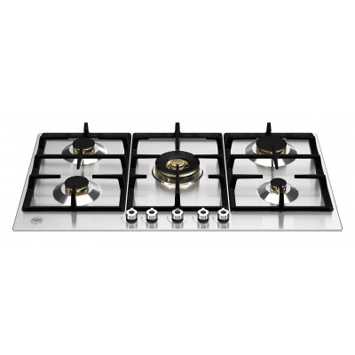 Bertazzoni p905cprox 90cm profesjonalna płyta gazowa ze stali nierdzewnej