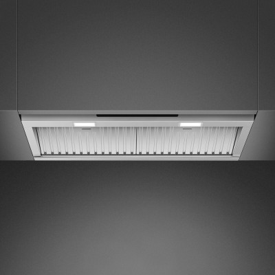 Smeg ksgt74x Design cappa incasso sottopensile 71 cm acciaio inox