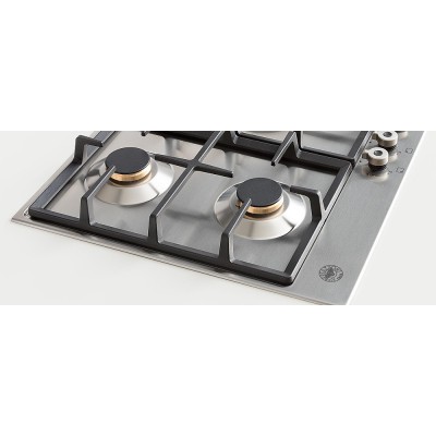 Bertazzoni p905cprox table de cuisson gaz professionnelle 90 cm inox
