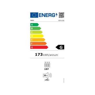 Smeg scv115g cantina vini 60 cm h 185 libera installazione