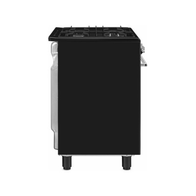 Cocina de gas de encimera Smeg cx61gmbl de 60 cm, color negro