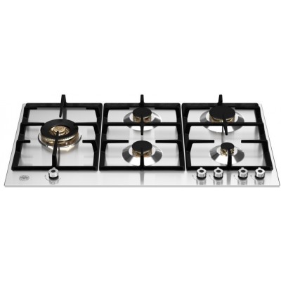 Bertazzoni p905lprox table de cuisson à gaz professionnelle 90 cm inox