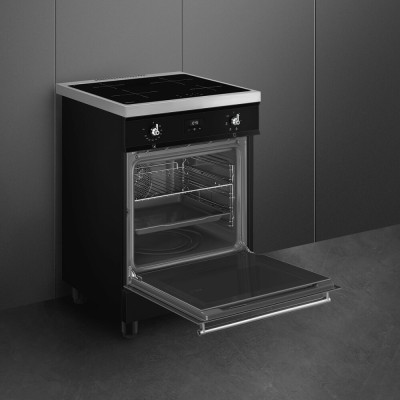 Smeg c6imblt2 induction cooker 60 cm black
