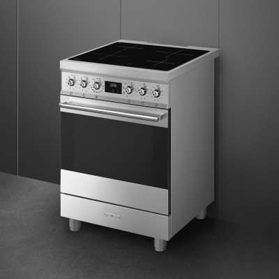 Smeg c6imxm2 cucina induzione da appoggio 60 cm acciaio inox