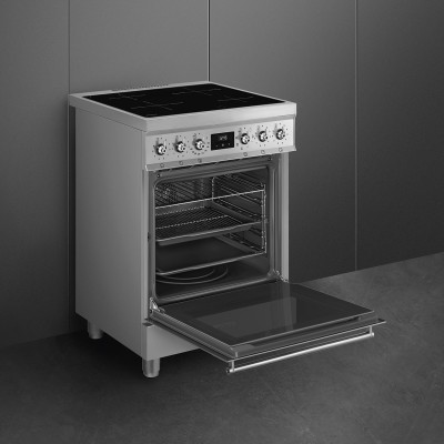 Smeg c6imxm2 cucina induzione da appoggio 60 cm acciaio inox