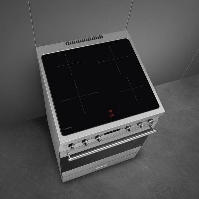 Smeg c6imxm2 cucina induzione da appoggio 60 cm acciaio inox