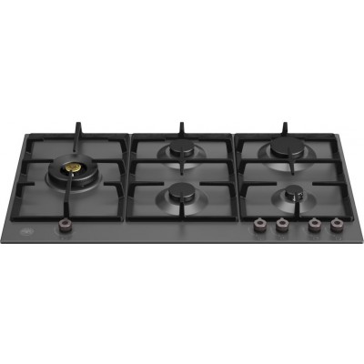 Bertazzoni p905lprone professionelles Gaskochfeld 90 cm mattschwarz