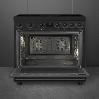 Smeg c9imn2 cucina induzione da appoggio 90 cm nero