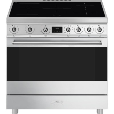 Smeg c9imx2 cucina induzione da appoggio 90 cm acciaio inox