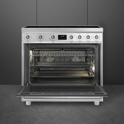 Smeg c9imx2 90cm countertop induction hob stainless steel