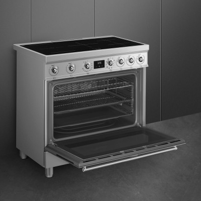 Smeg c9imx2 cucina induzione da appoggio 90 cm acciaio inox