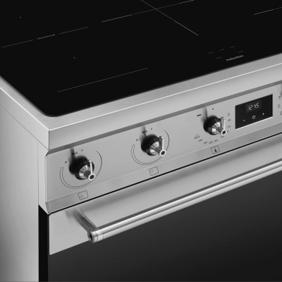 Smeg c9imx2 90cm countertop induction hob stainless steel
