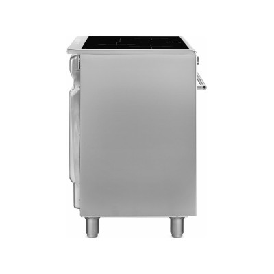 Placa de inducción de encimera Smeg cg90cixt de 90 cm en acero inoxidable