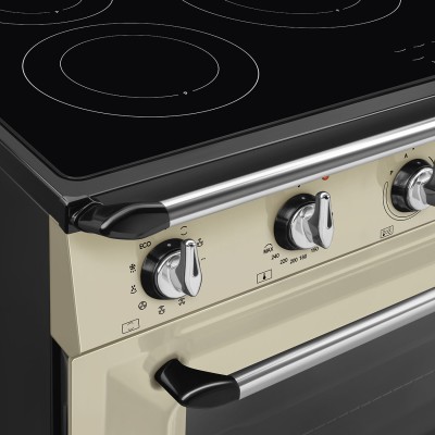 Smeg tr90imp 90cm countertop induction hob cream