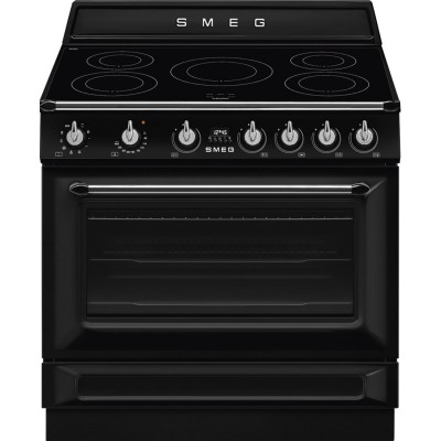 Smeg tr90imbl cucina induzione da appoggio 90 cm nero